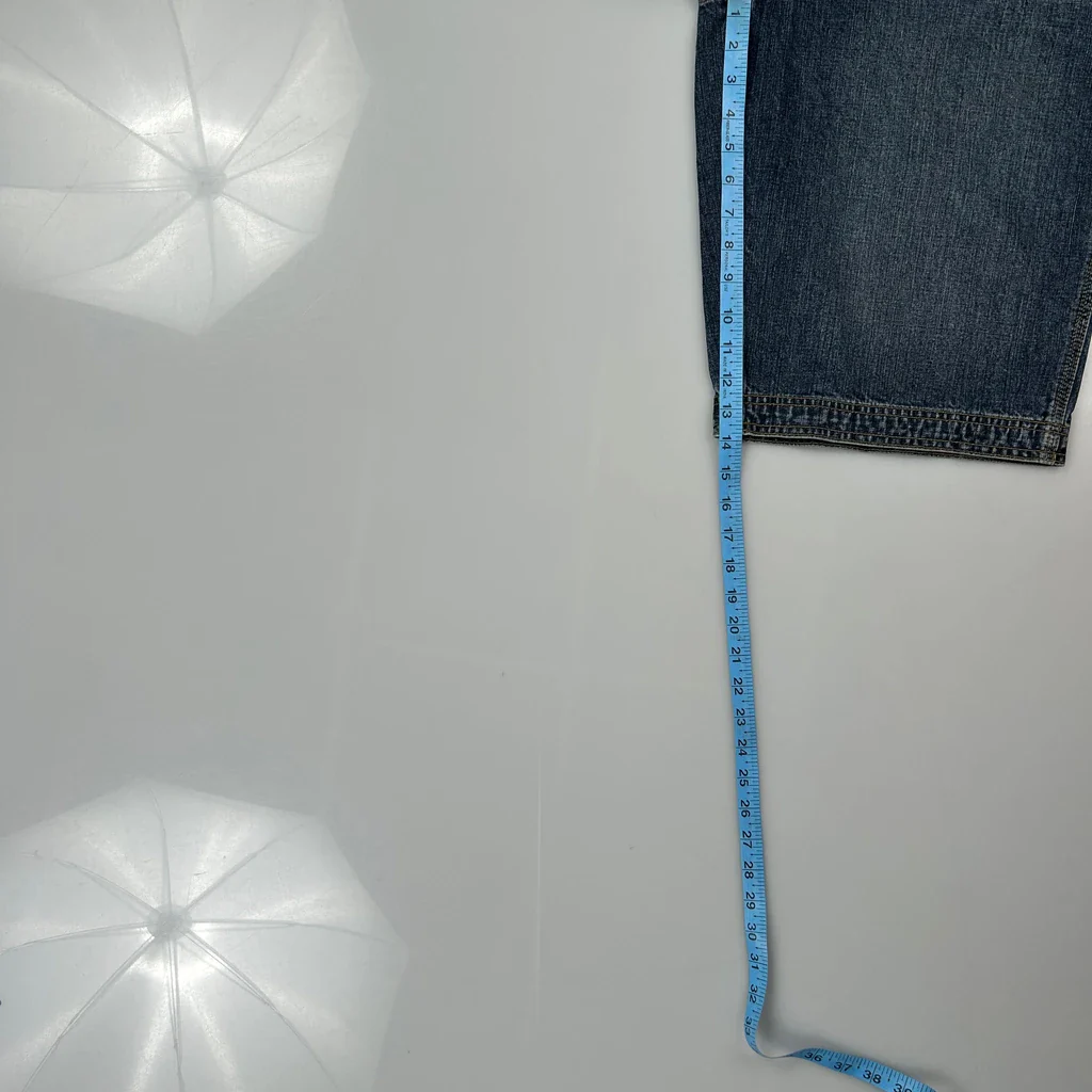 Urban Pipeline Denim Shorts - 32W 14L Blue Cotton - Image 5