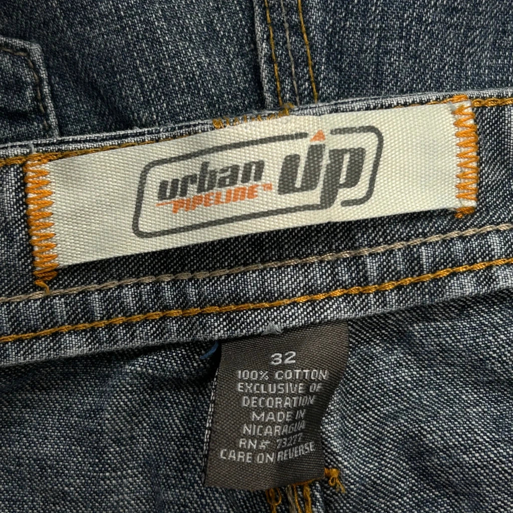 Urban Pipeline Denim Shorts - 32W 14L Blue Cotton - Image 6