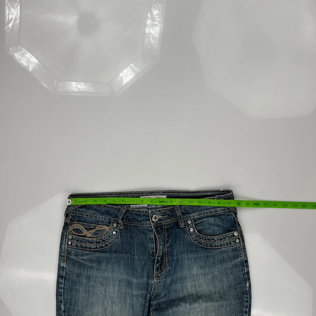 Urban Star Denim Shorts - 34W US 8 Blue Cotton - Image 3