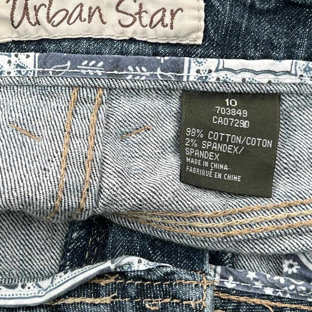 Urban Star Denim Shorts - 34W US 8 Blue Cotton - Image 6