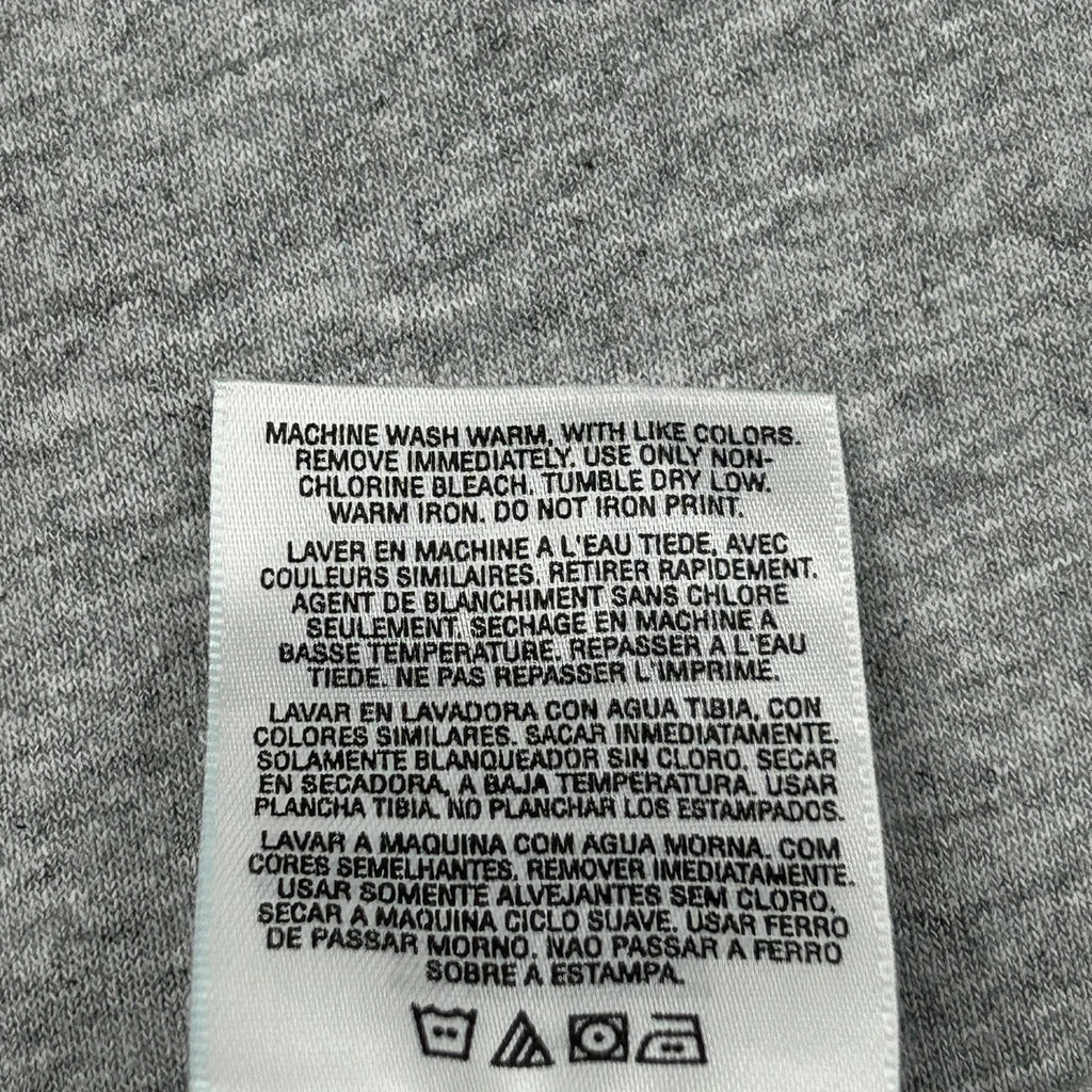 US Youth Soccer Adidas Graphic T-Shirt - Large Grey Cotton - Image 4