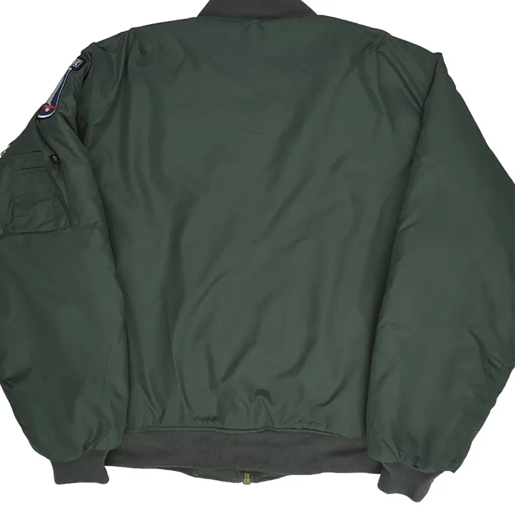 USAf Rothco Ma1 Bomber Jacket - 3XL Green Nylon - Image 6
