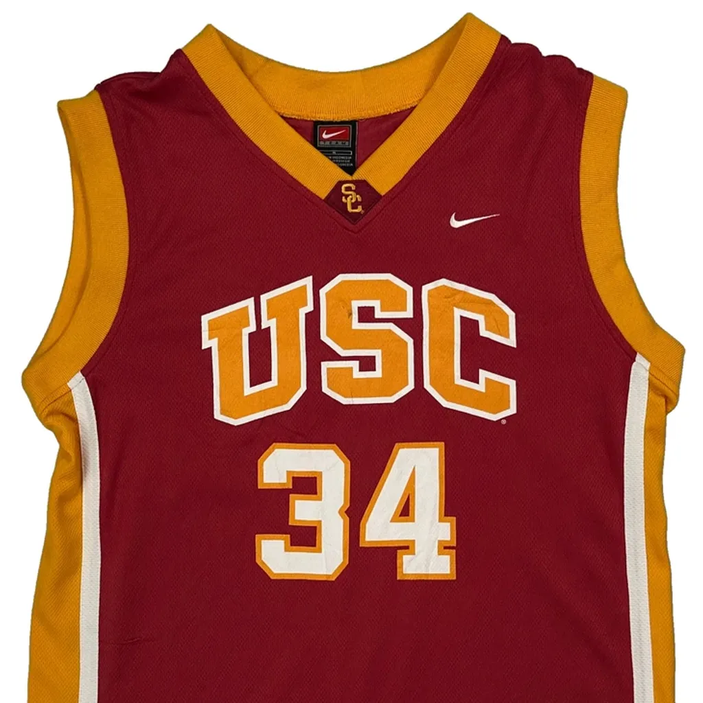 USc Nike College Jersey - Medium Red Polyester - Image 4