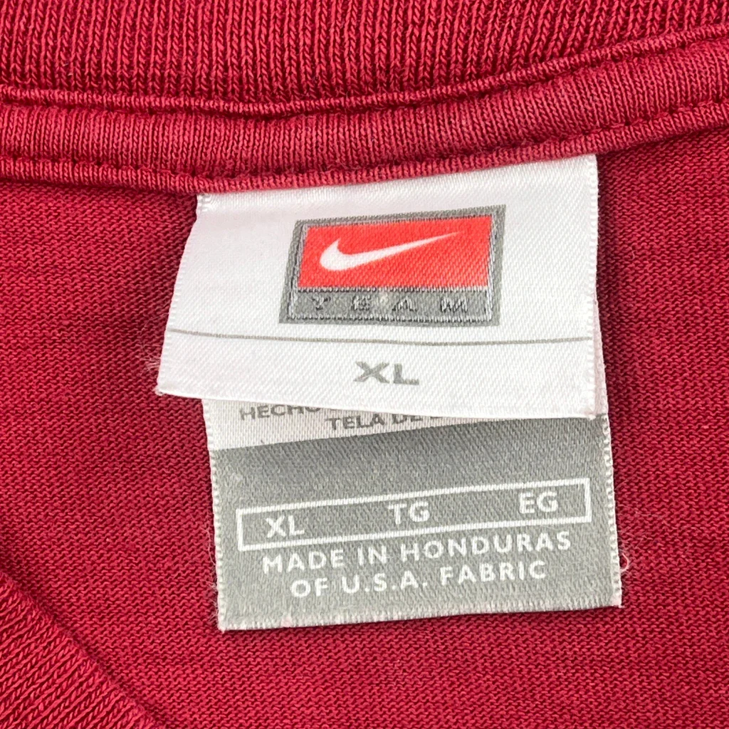 USc Trojans Nike College T-Shirt - XL Red Cotton - Image 3