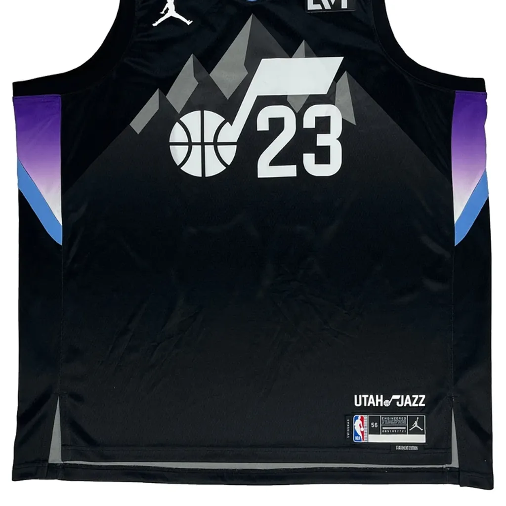 Utah Jazz Jordan Nba Jersey - 2XL Black Polyester - Image 4