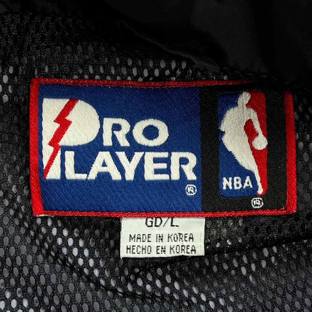 Utah Jazz Pro Player Nba Windbreaker - Large Purple Nylon - Image 3