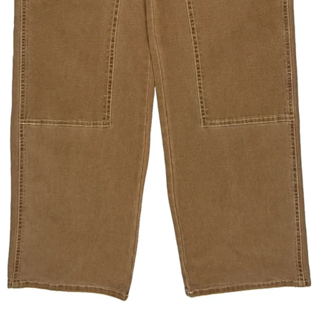 Utility Pockets Fivestar General Double Knee Carpenter Trousers - 29W 29L Brown Cotton - Image 9