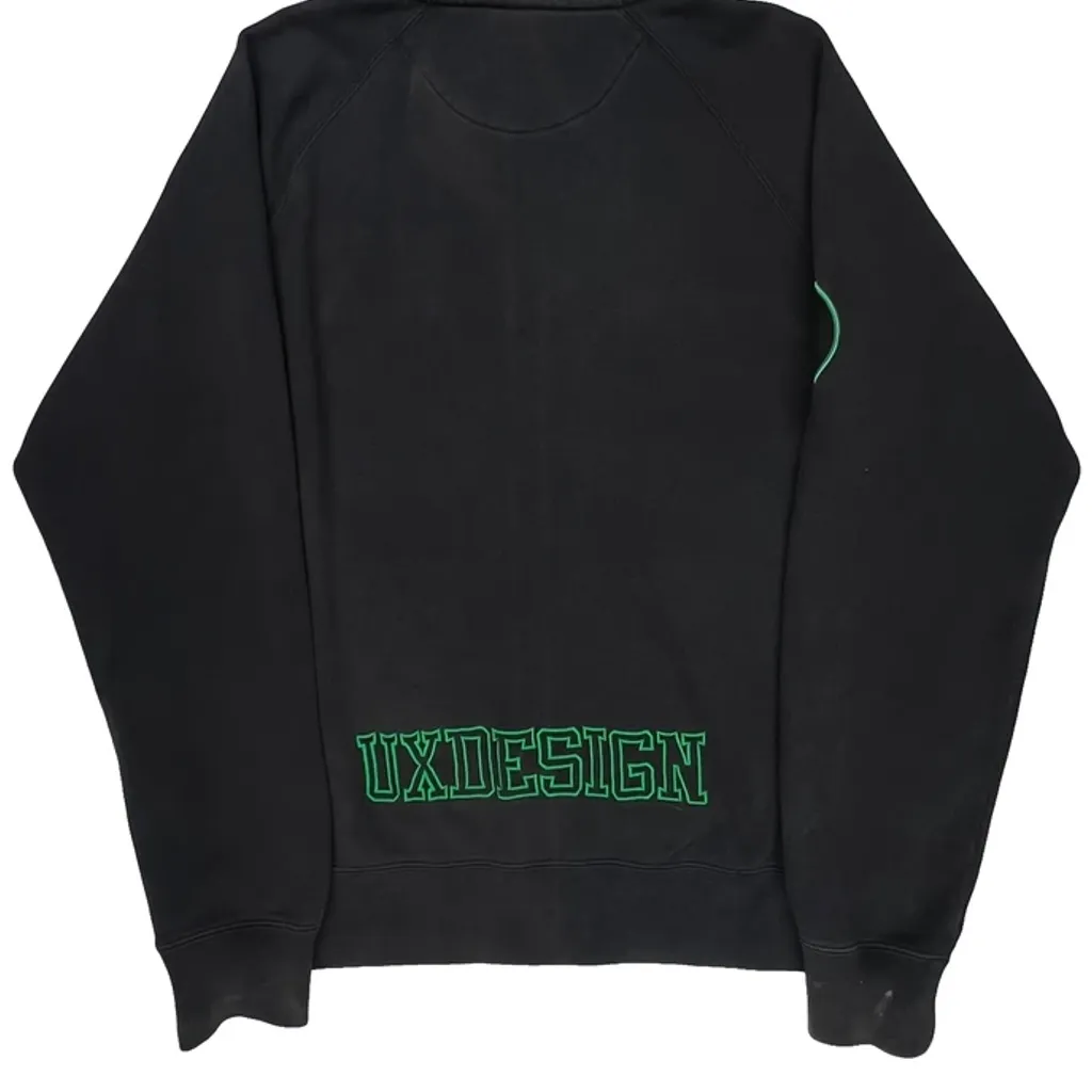 Ux Design Nike Graphic Hoodie - Large Black Cotton - Image 6