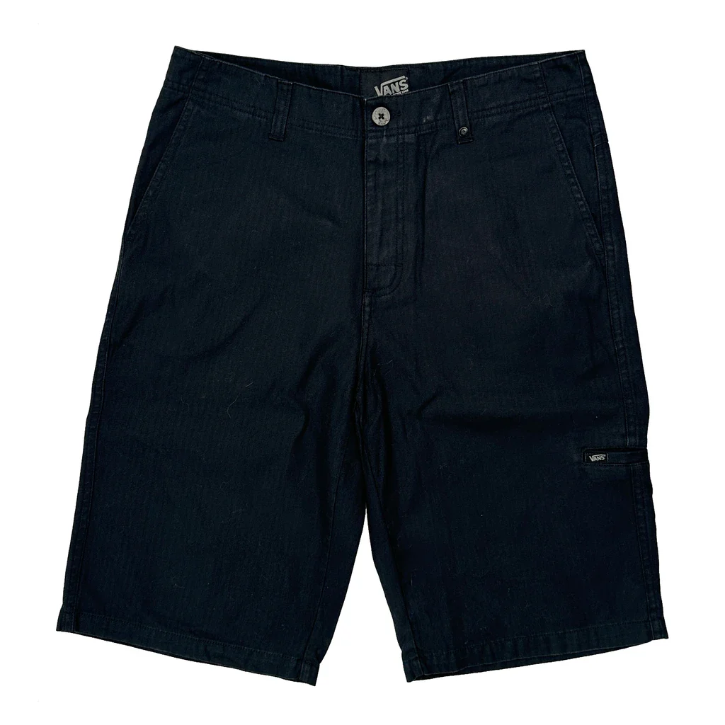 Vans Chino Shorts - 30W 10L Black Cotton - Image 2