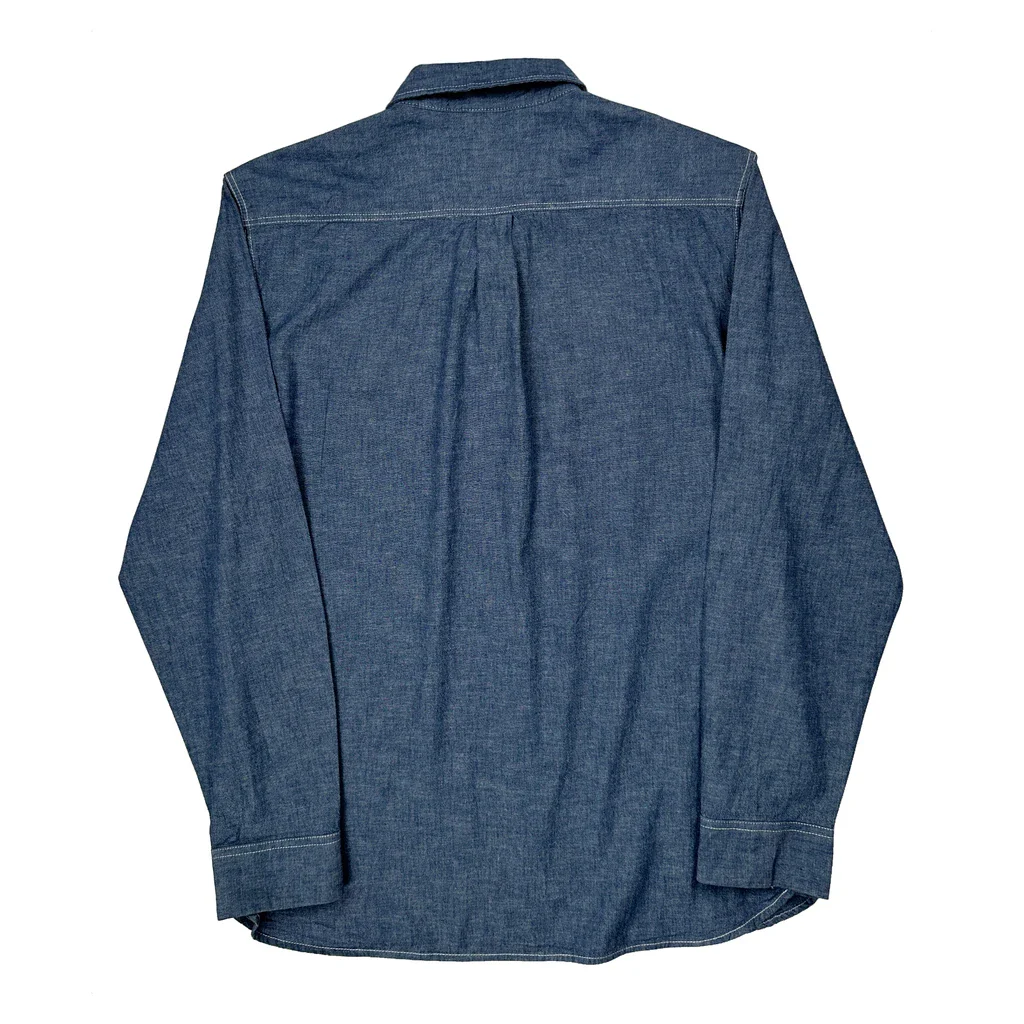 Vans Denim Shirt - Large Blue Cotton - Image 2