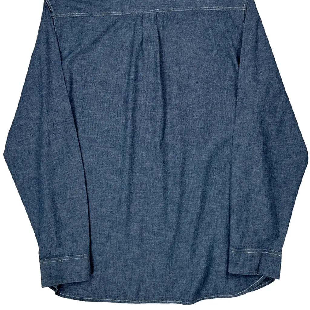 Vans Denim Shirt - Large Blue Cotton - Image 7