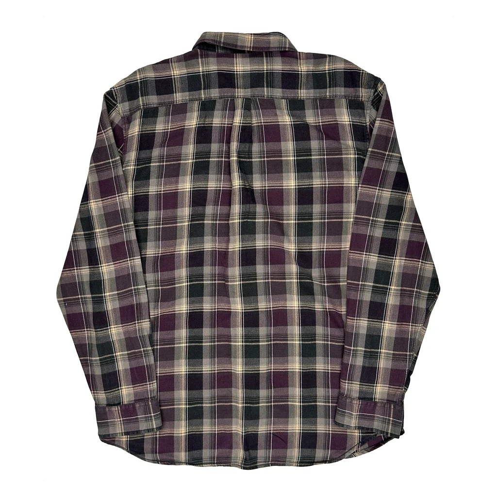 Vans Checked Flannel Shirt - XL Multicoloured Cotton - Image 2