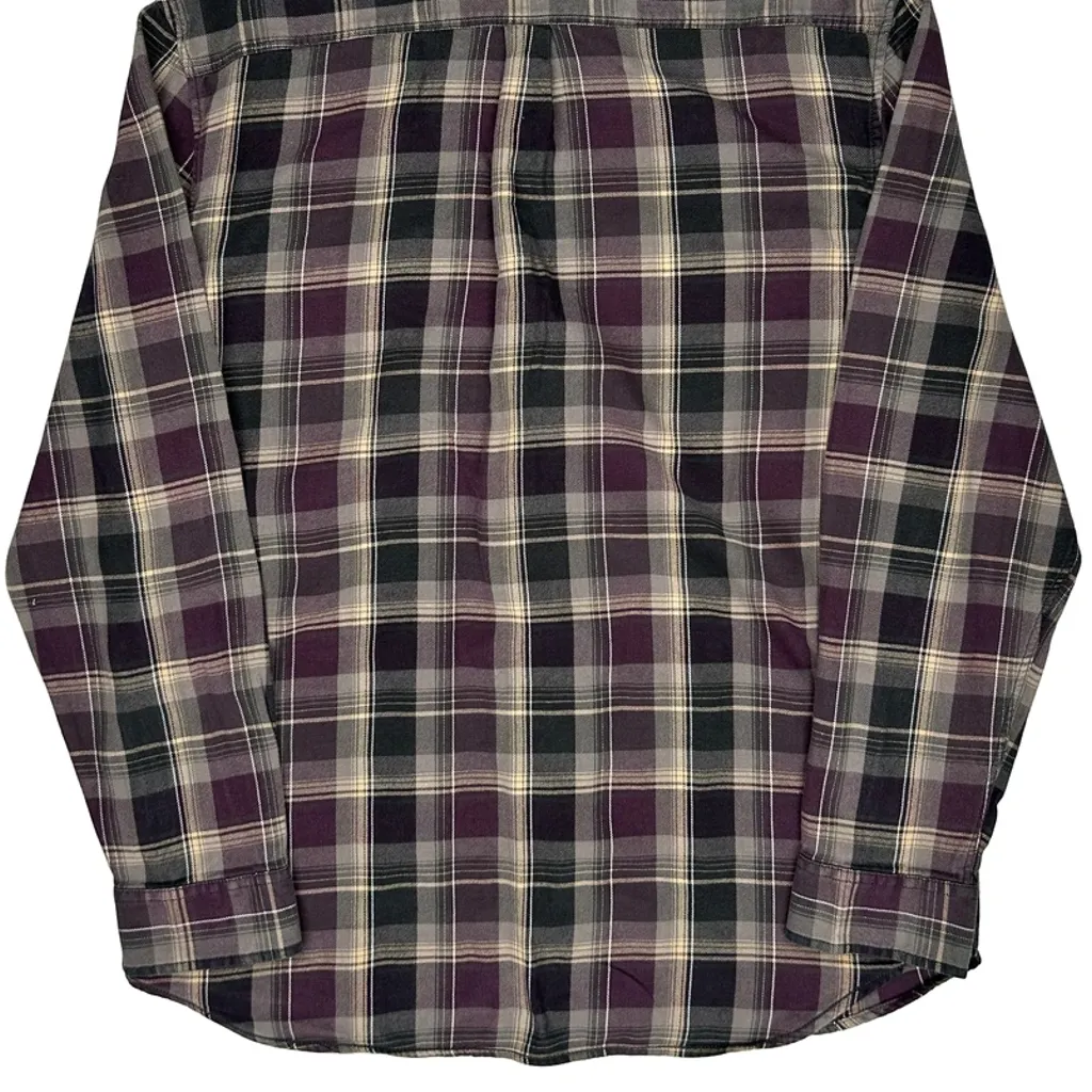 Vans Checked Flannel Shirt - XL Multicoloured Cotton - Image 6