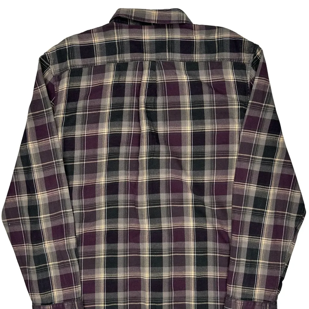 Vans Checked Flannel Shirt - XL Multicoloured Cotton - Image 7