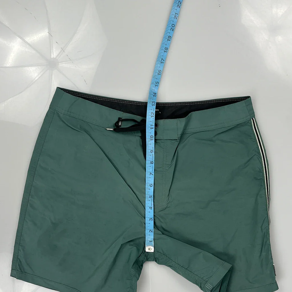 Vans Shorts - 34W 6L Green Polyester - Image 4