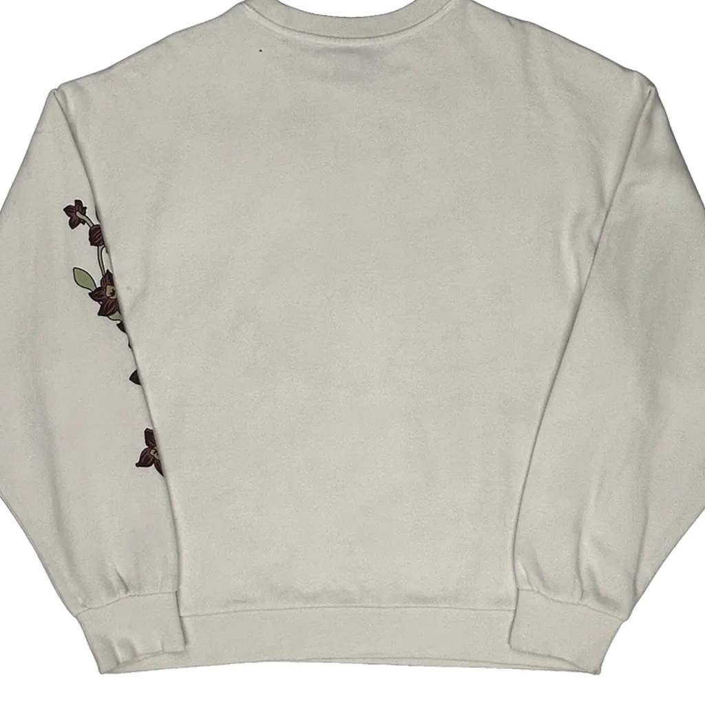 Vans Graphic Sweatshirt - Medium White Cotton - Image 6