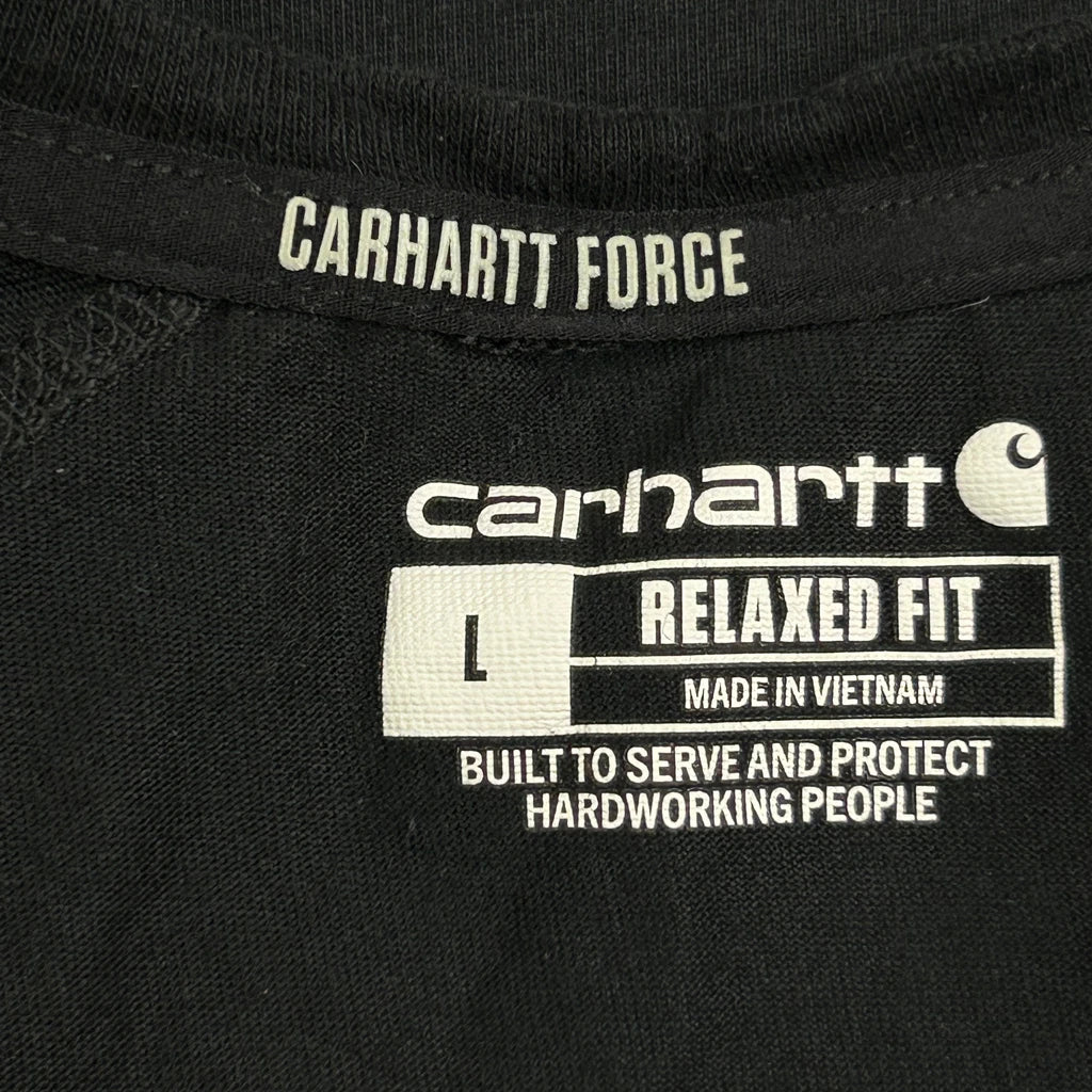 Vibco Vibrators Carhartt T-Shirt - Large Black Cotton - Image 3