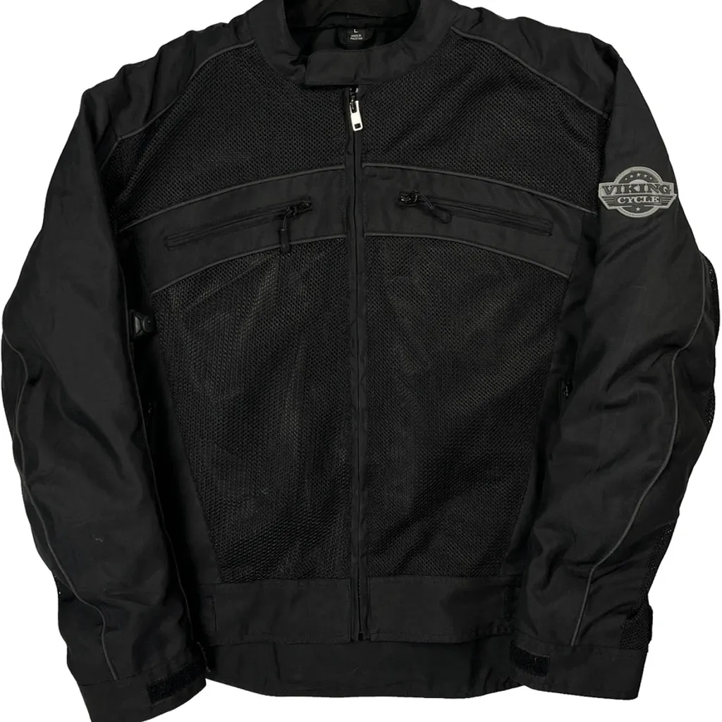 Viking Cycle Jacket - Large Black Polyester - Image 4