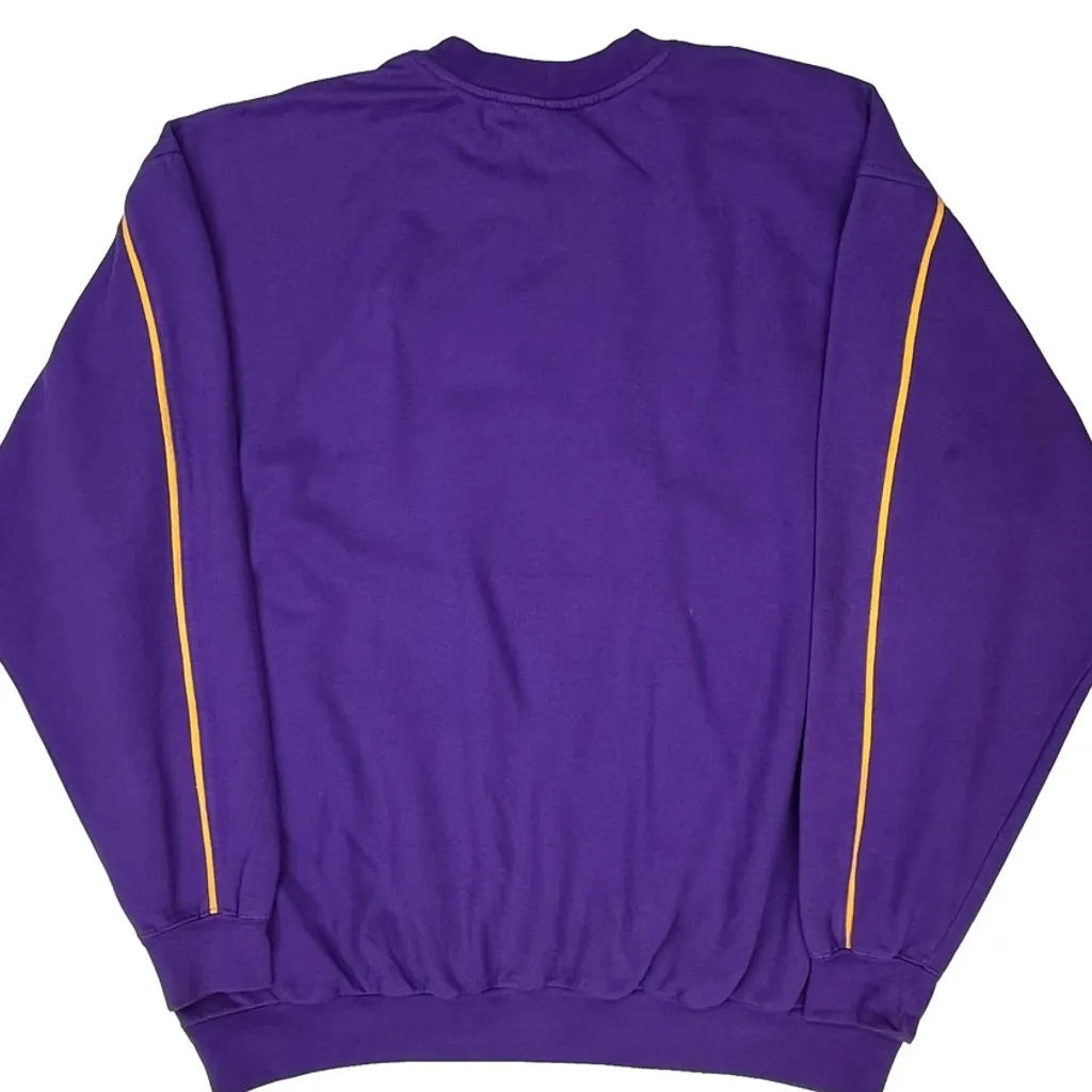 Vikings Nfl Graphic Sweatshirt - XL Purple Cotton - Image 7