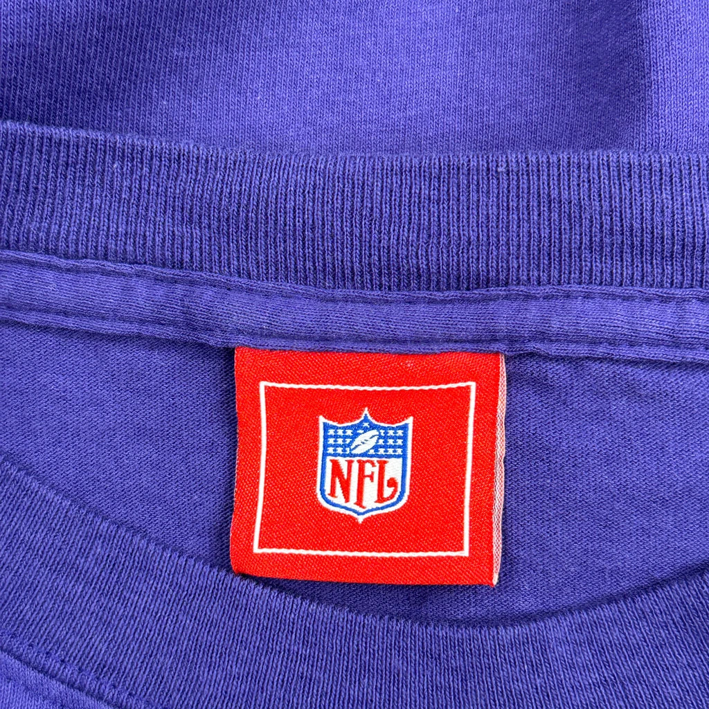 Vikings Nfl T-Shirt - XL Purple Cotton - Image 4