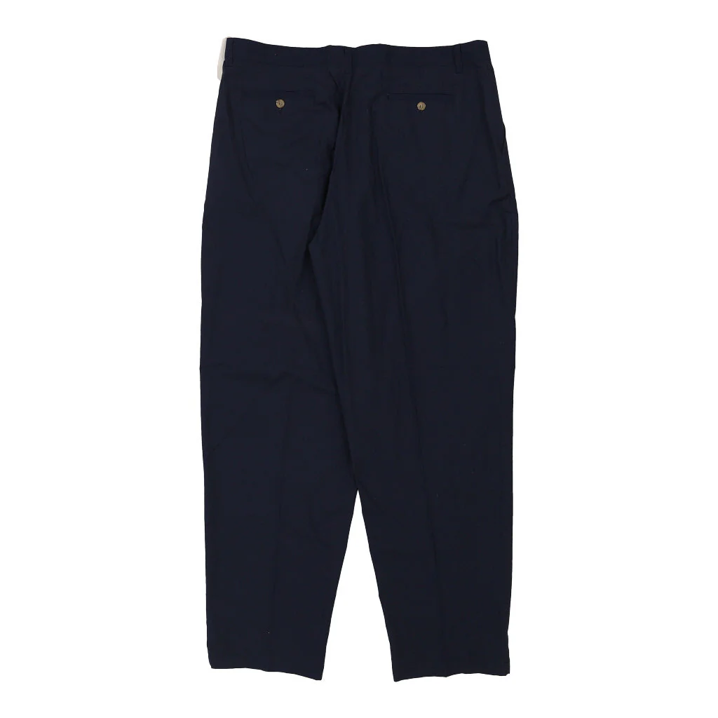 1St American Trousers - 40W 34L Navy Cotton
