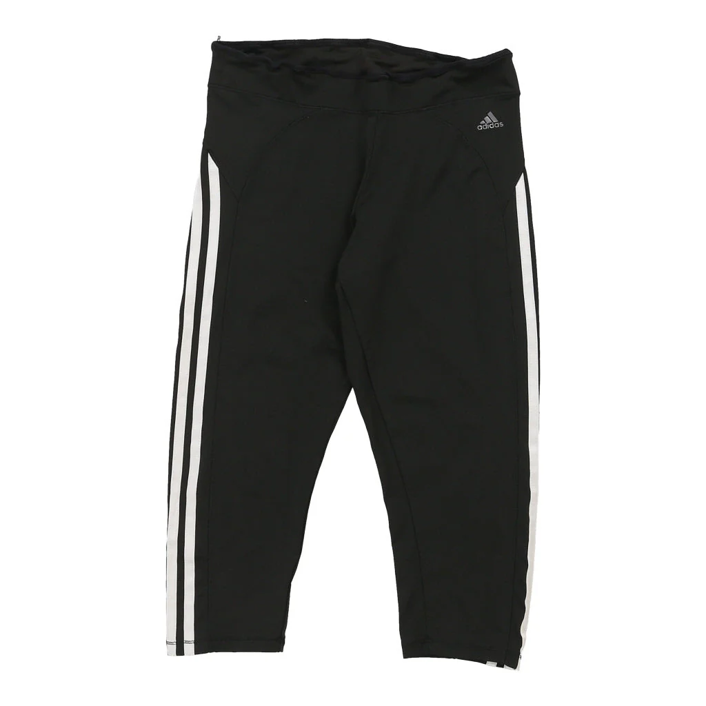 3/4 length Adidas Leggings - Small Black Polyester