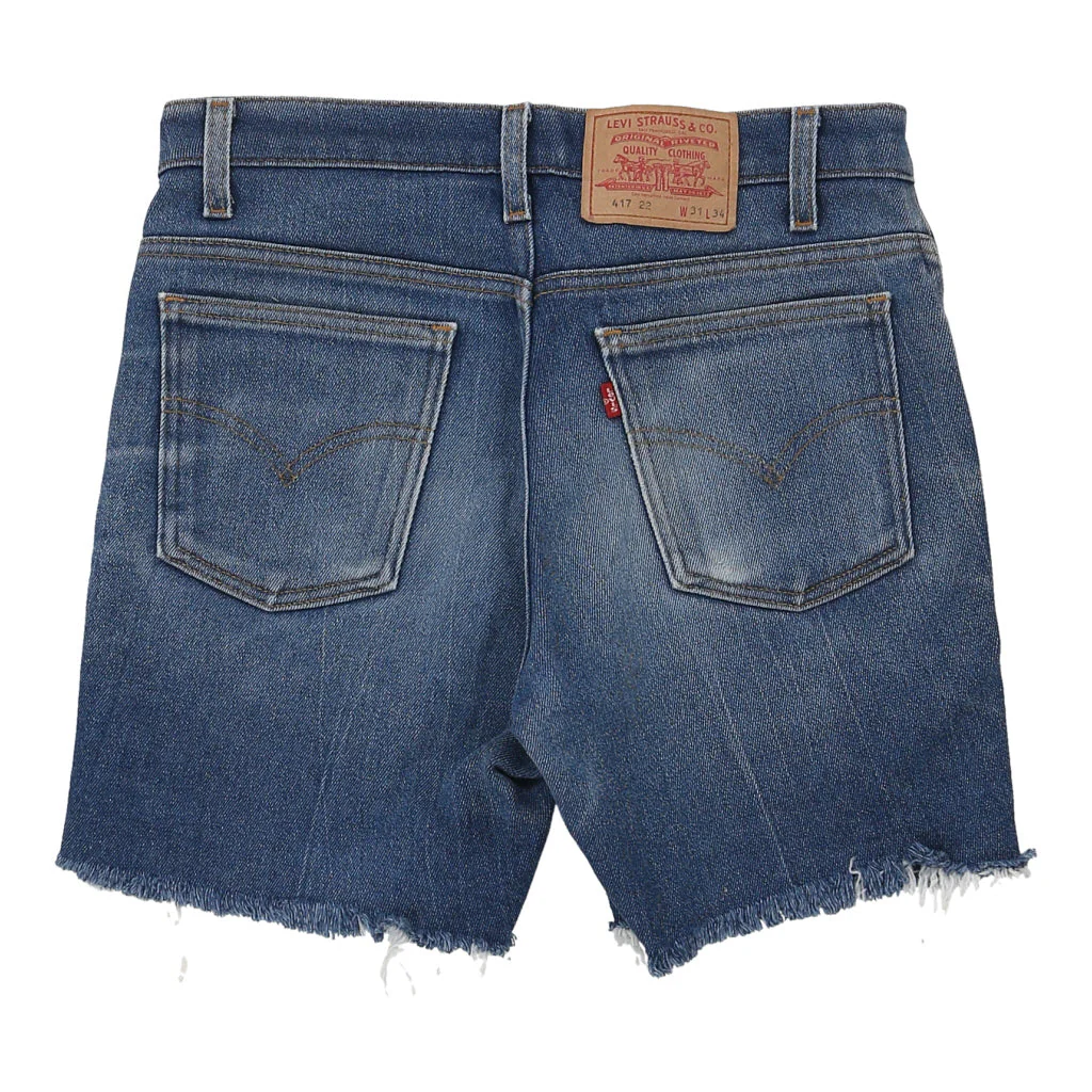 417 Levis Denim Shorts - 31W 7L Blue Cotton