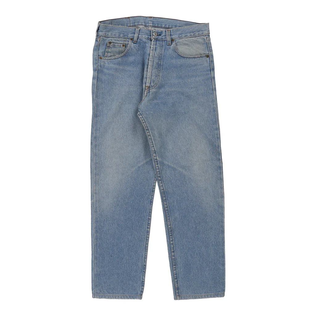 501 Levis Jeans - 36W 34L Blue Cotton - Image 2