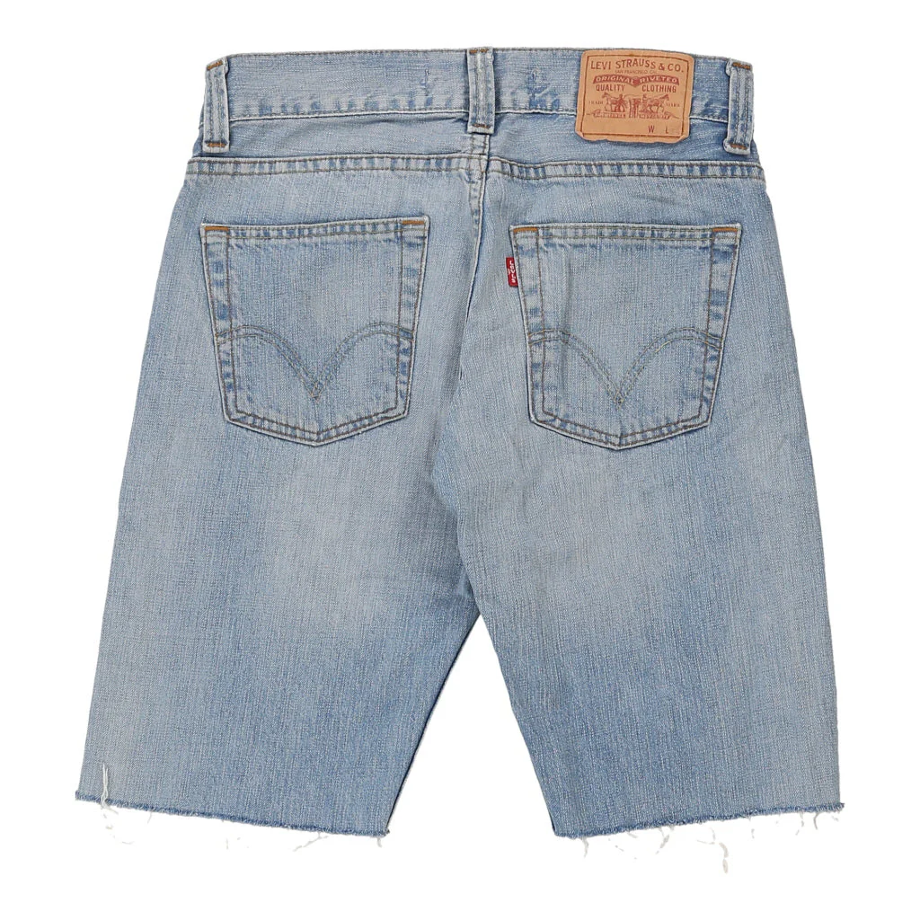 506 Levis Denim Shorts - 30W 12L Light Wash Cotton