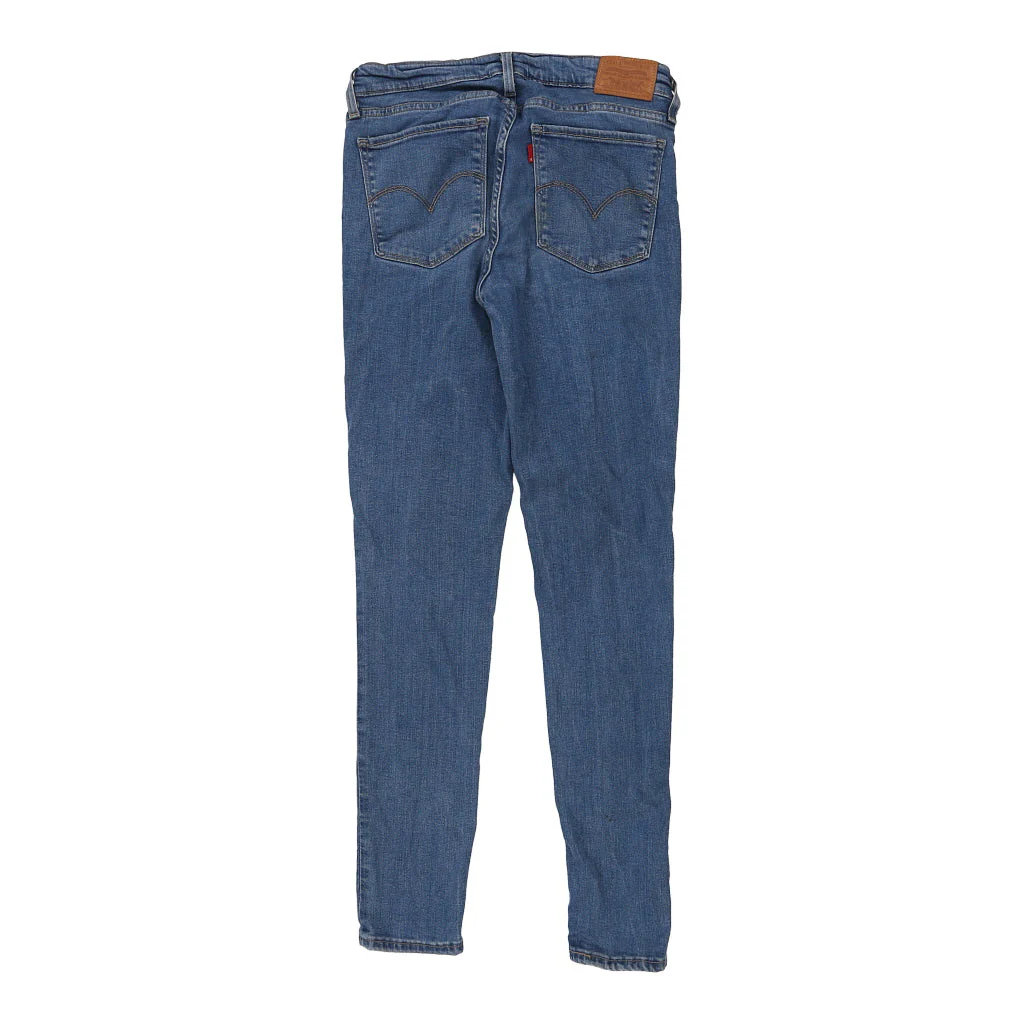 711 Levis Skinny Jeans - 26W UK 6 Blue Cotton