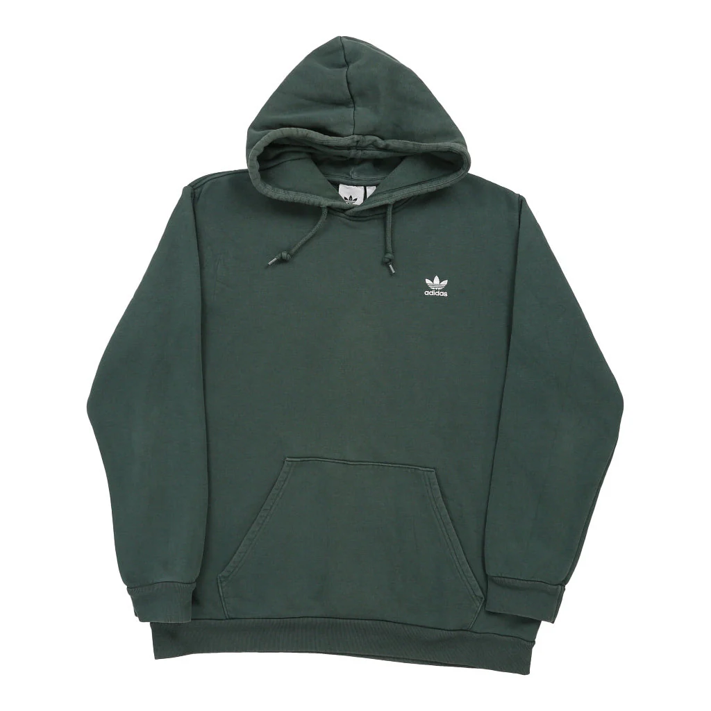 Adidas Hoodie - XL Green Cotton