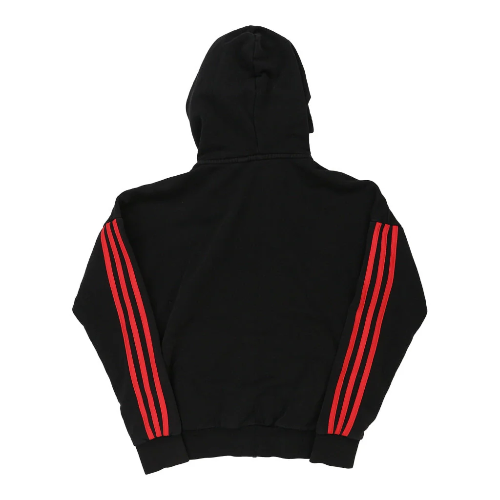 Adidas Hoodie - Small Black Cotton Blend - Image 2