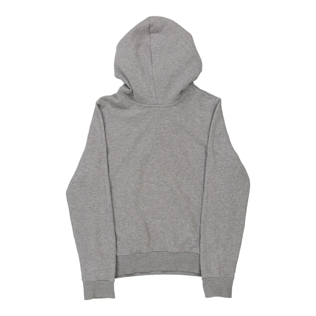 Adidas Spellout Hoodie - XS Grey Cotton - Image 2