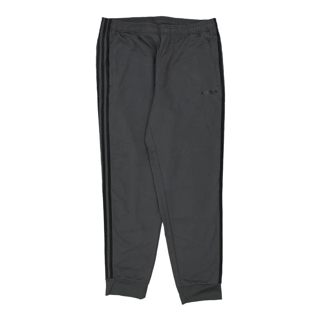 Adidas Joggers - Large Grey Cotton Blend