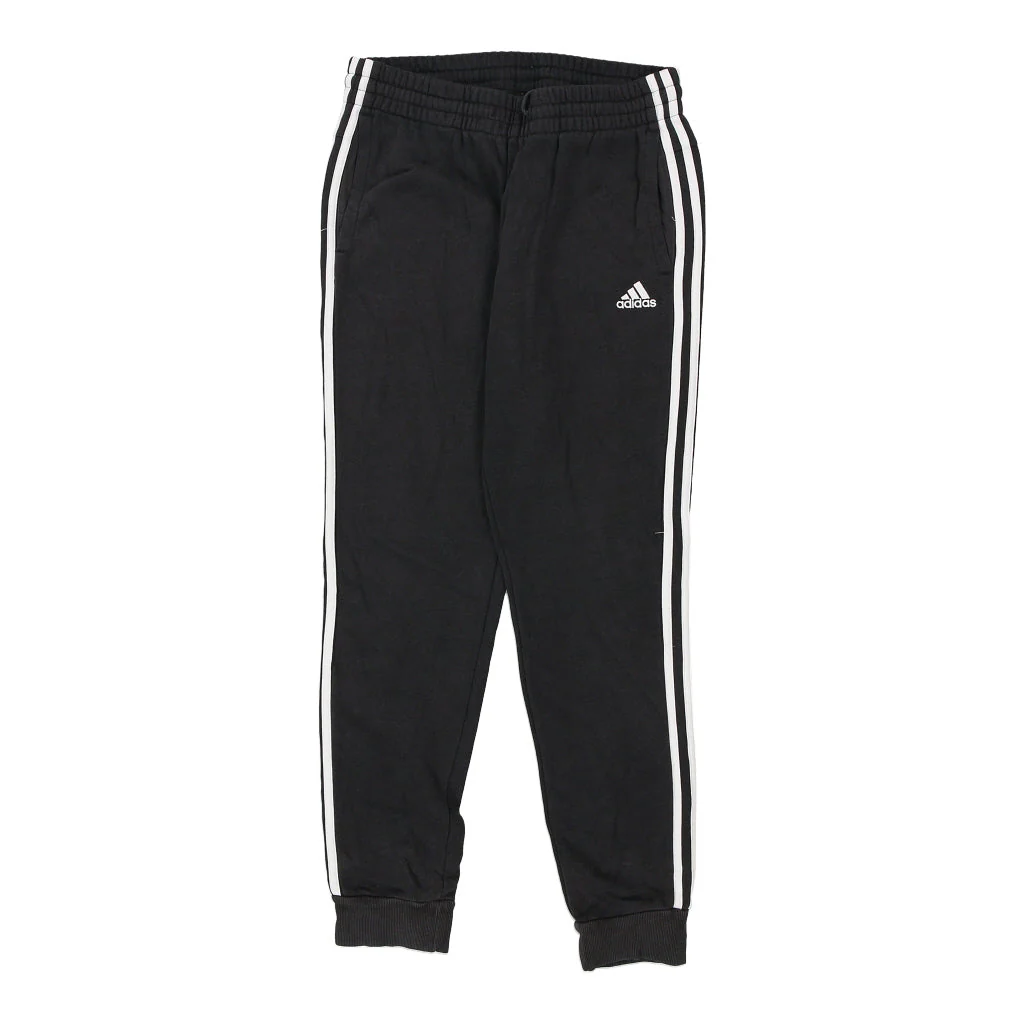 Adidas Joggers - Medium Black Cotton Blend