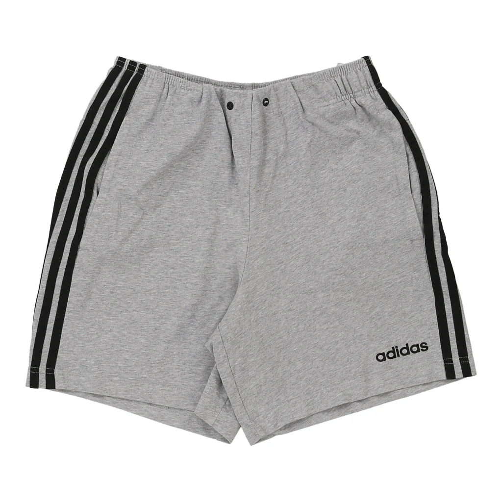 Adidas Sport Shorts - Small Grey Cotton