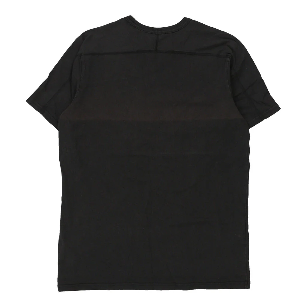 Adidas Spellout T-Shirt - Large Black Cotton - Image 2