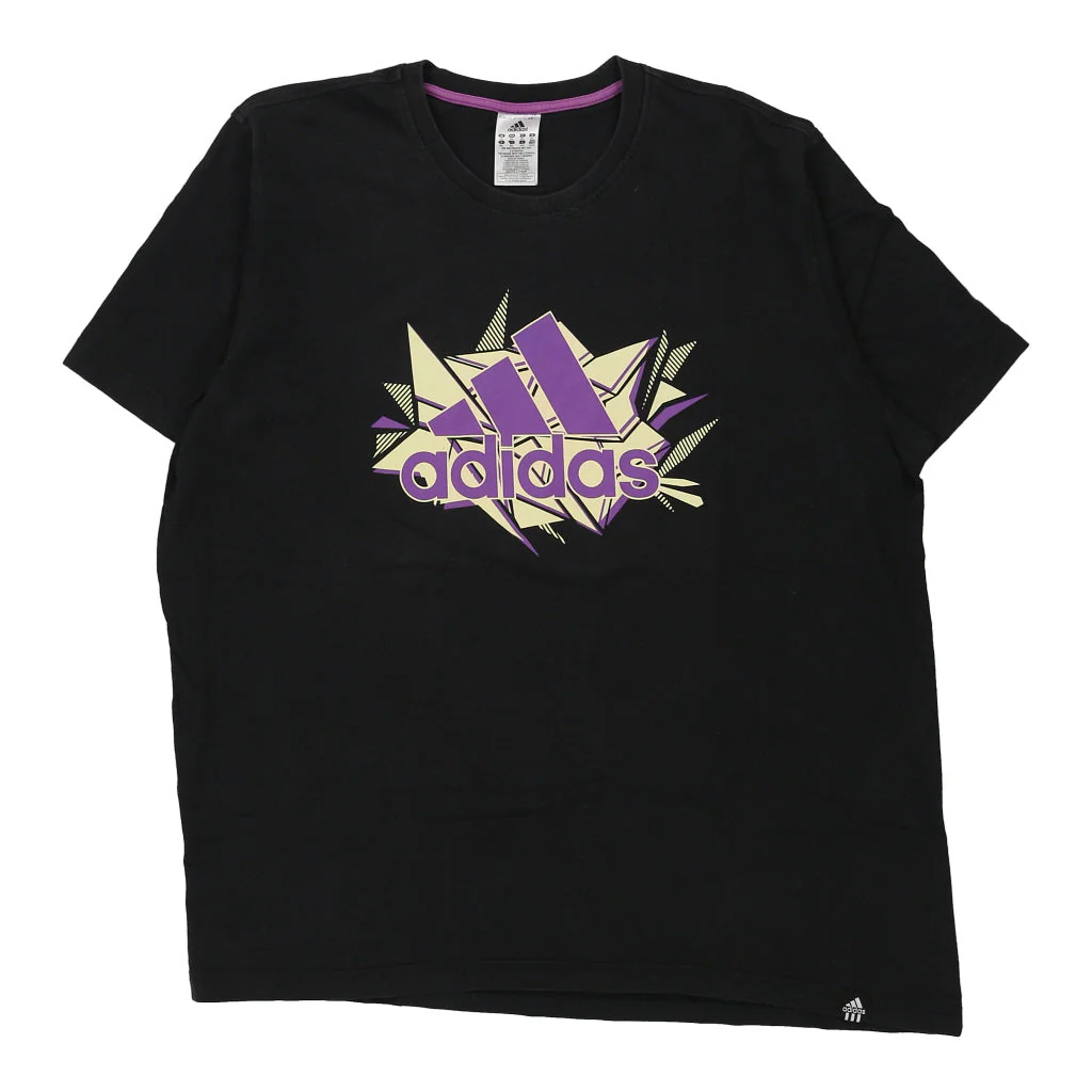 Adidas T-Shirt - XL Black Cotton
