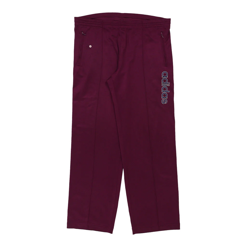 Adidas Tracksuit - Large Purple Polyester - Image 3