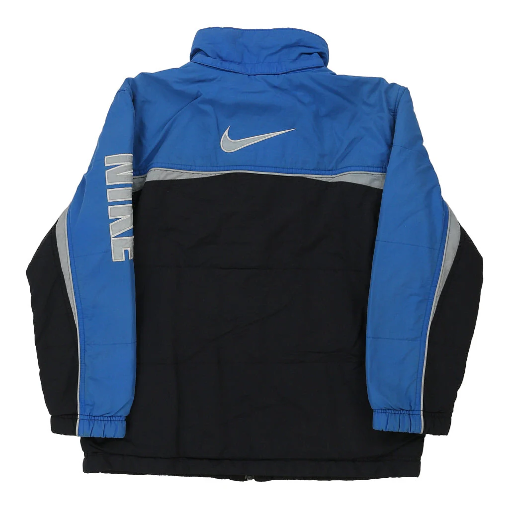 Age 11-12 Nike Jacket - Medium Block Colour Polyester Blend - Image 2