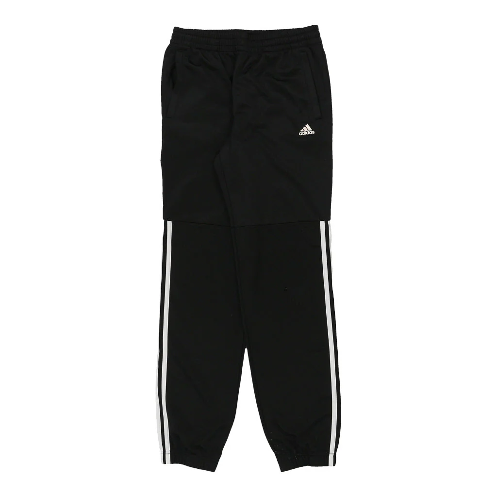 Age 13-14 Adidas Tracksuit - Large Black Polyester