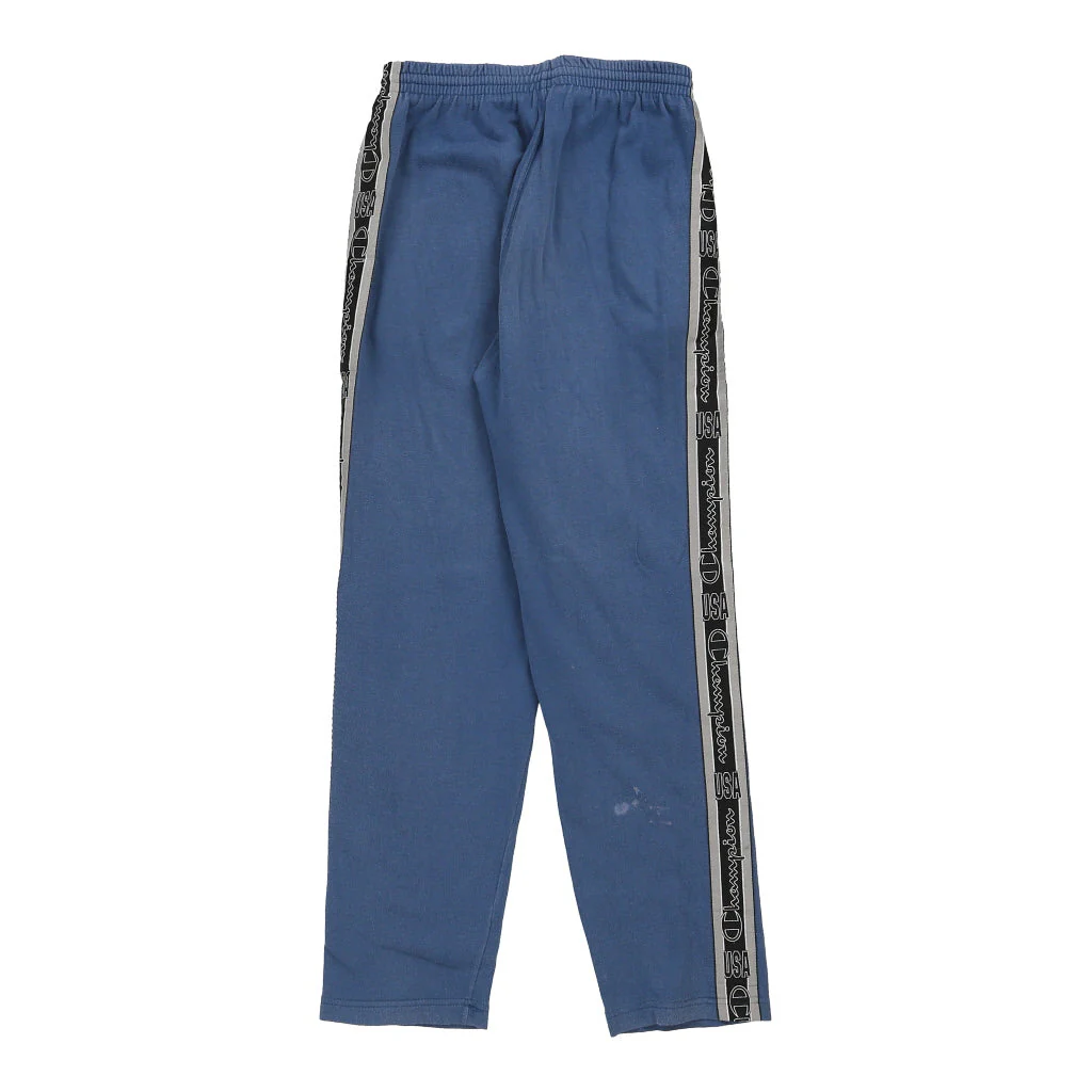 Age 13-14 Champion Joggers - XL Blue Cotton - Image 2