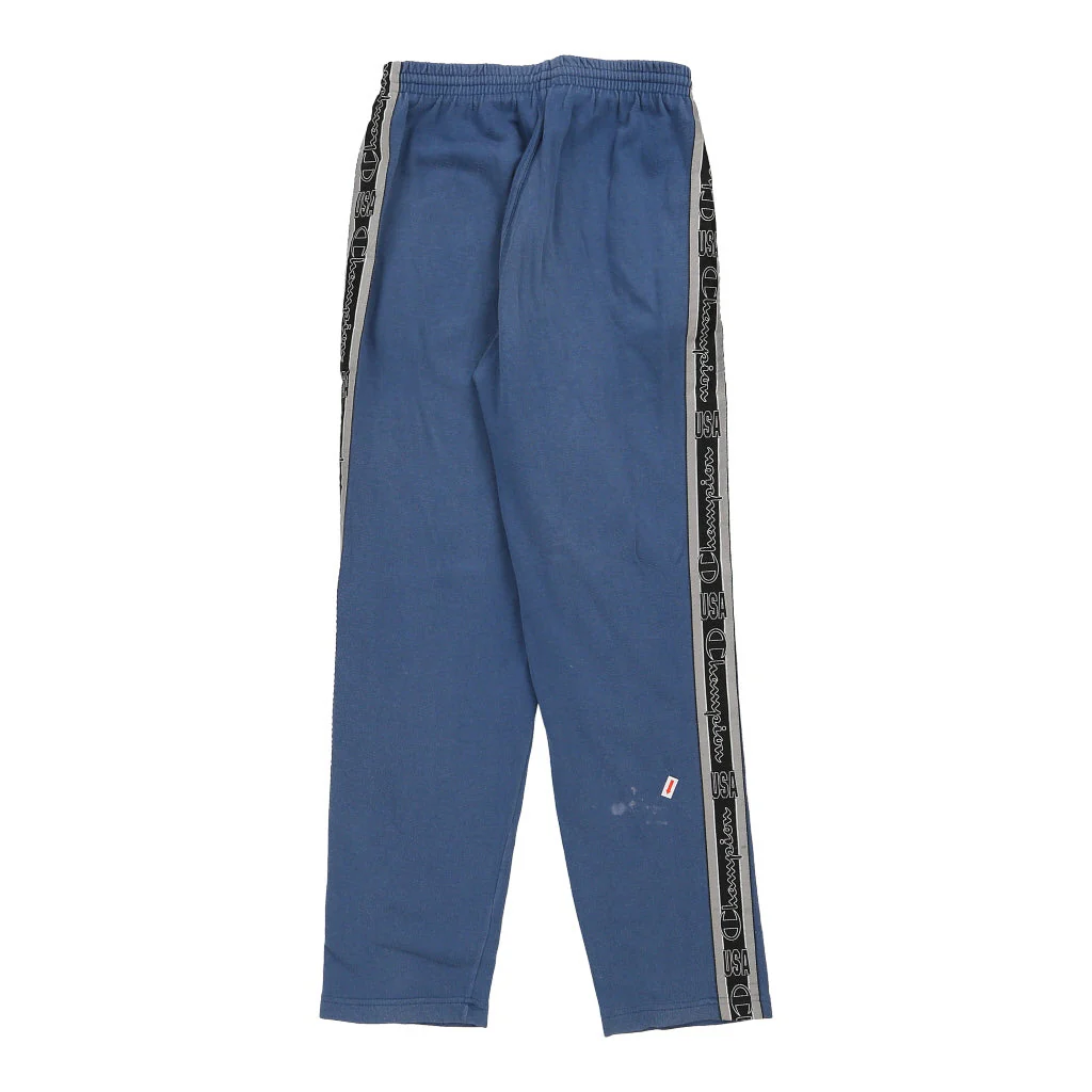 Age 13-14 Champion Joggers - XL Blue Cotton - Image 3