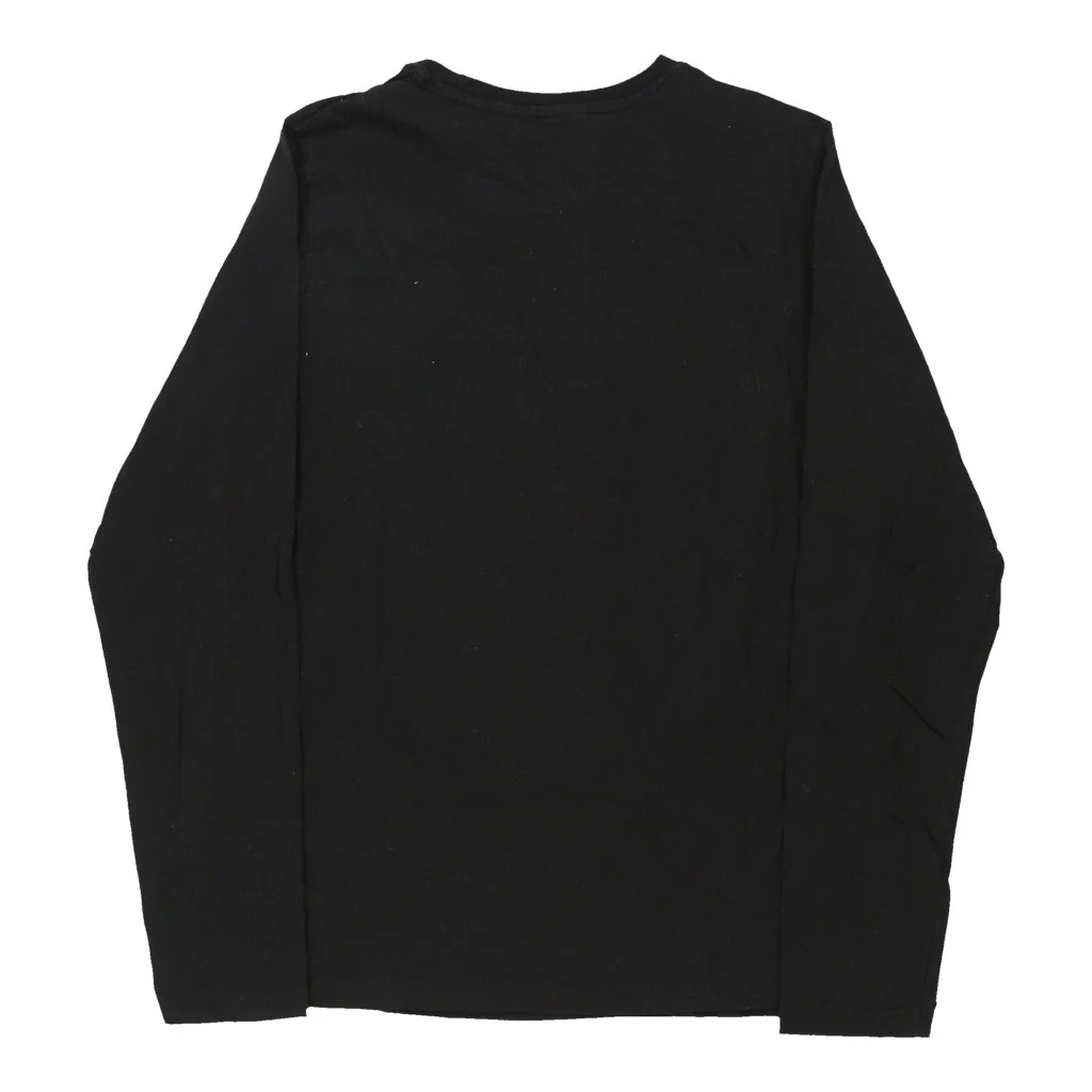 Age 14-15 Marvel Graphic Long Sleeve T-Shirt - XL Black Cotton - Image 2