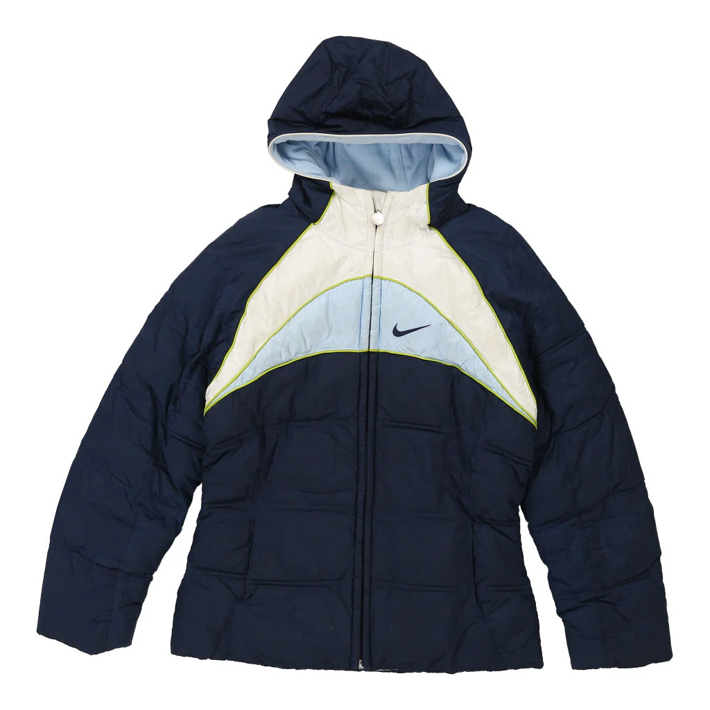 Age 14-15 Nike Puffer - Large Blue Polyester