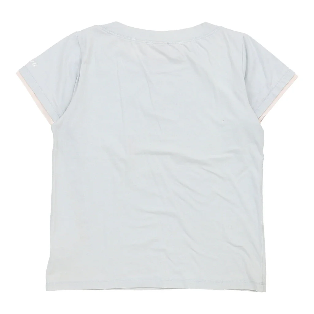 Age 14-15 Nike Graphic T-Shirt - XL Blue Cotton Blend - Image 2