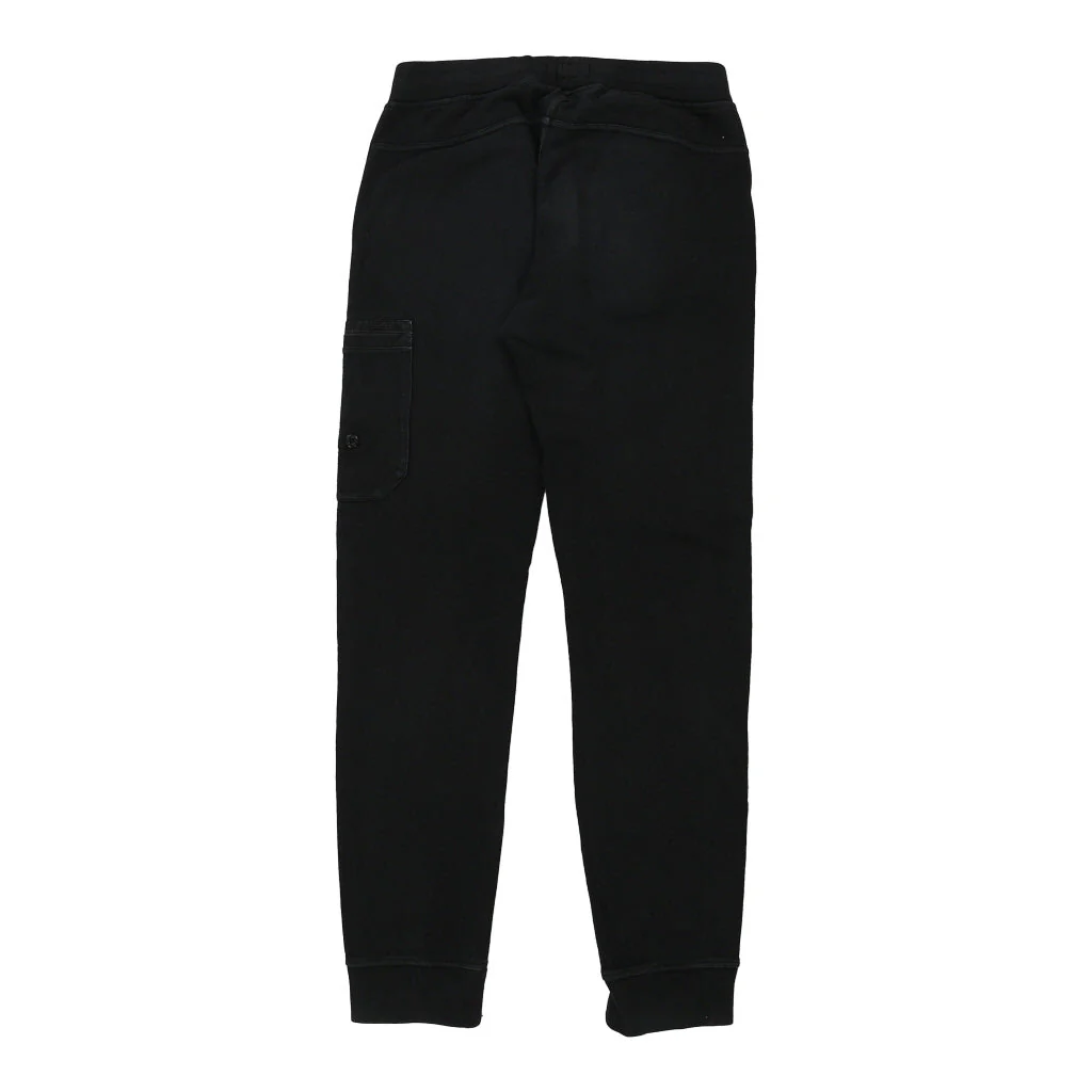 Age 14 Stone Island Joggers - Large Black Cotton Blend - Image 2