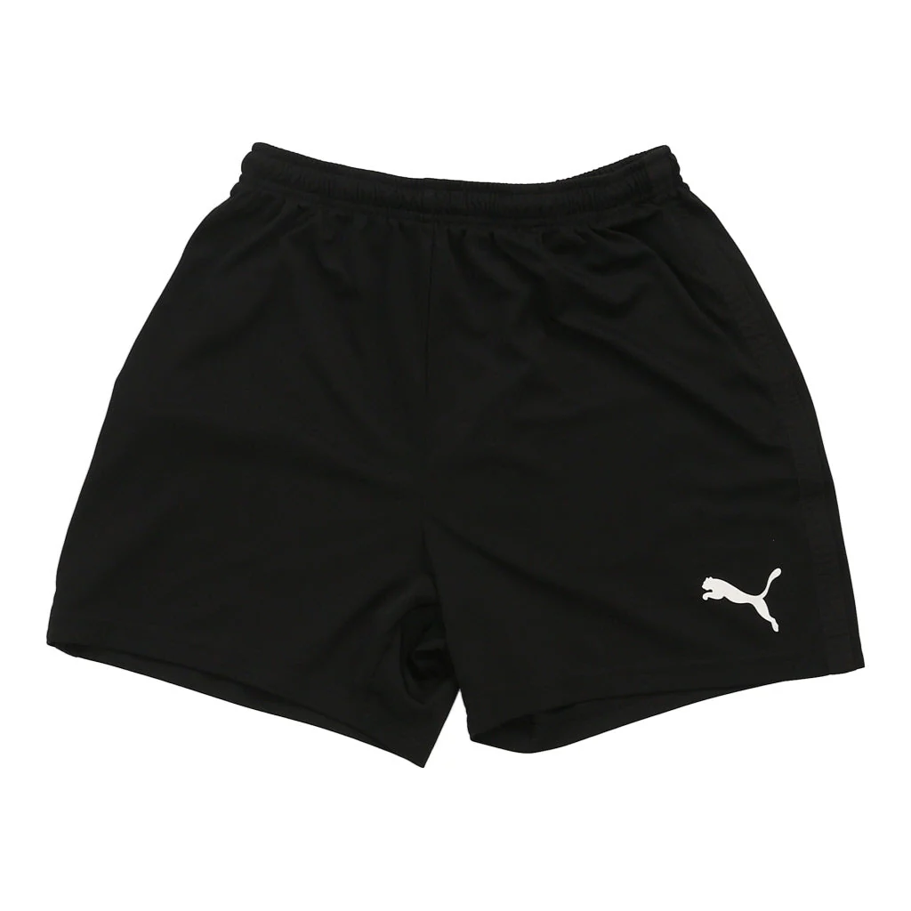 Age 15-16 Puma Sport Shorts - XL Black Polyester