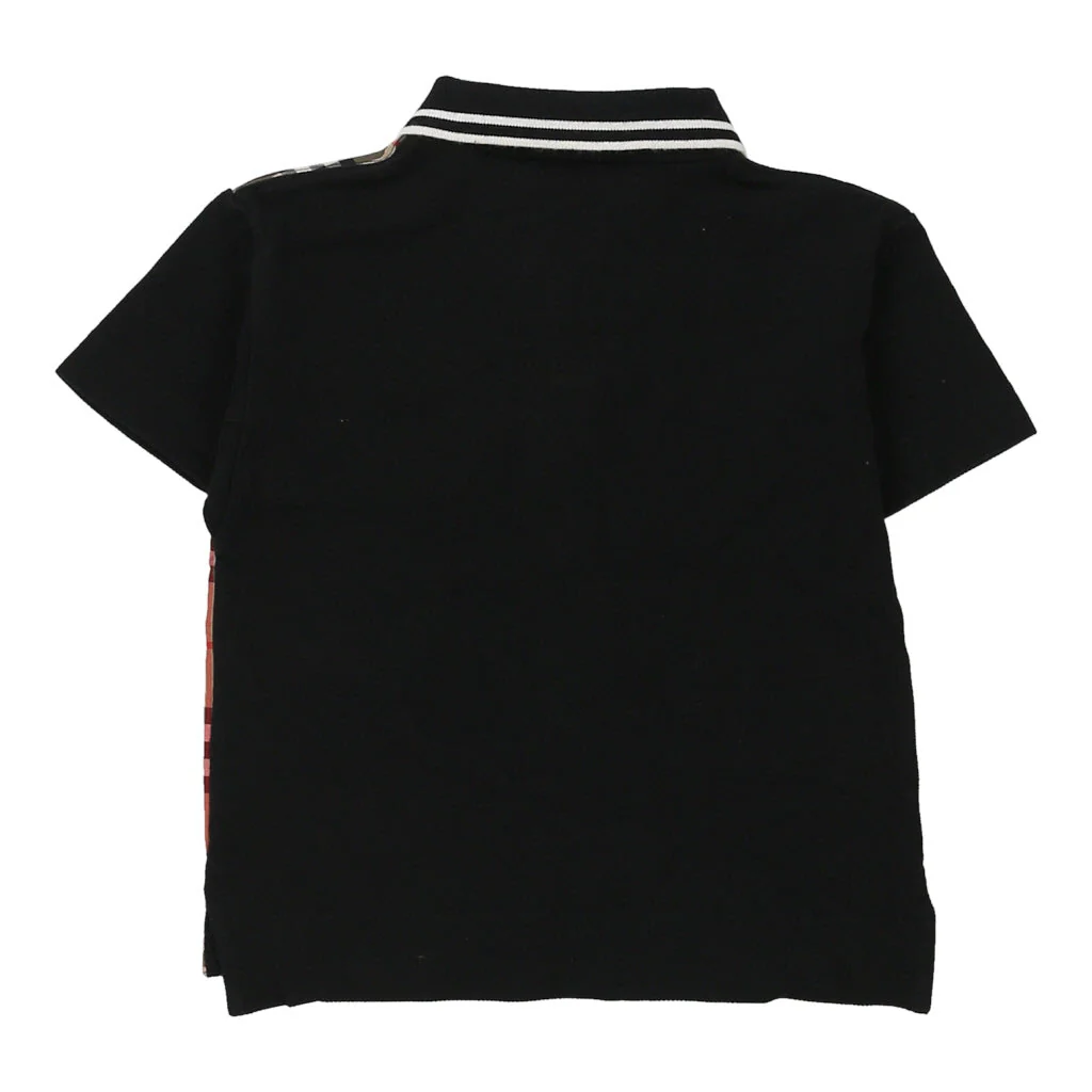 Age 2 Burberry Short Sleeve Shirt - 2XS Black Cotton - Image 2