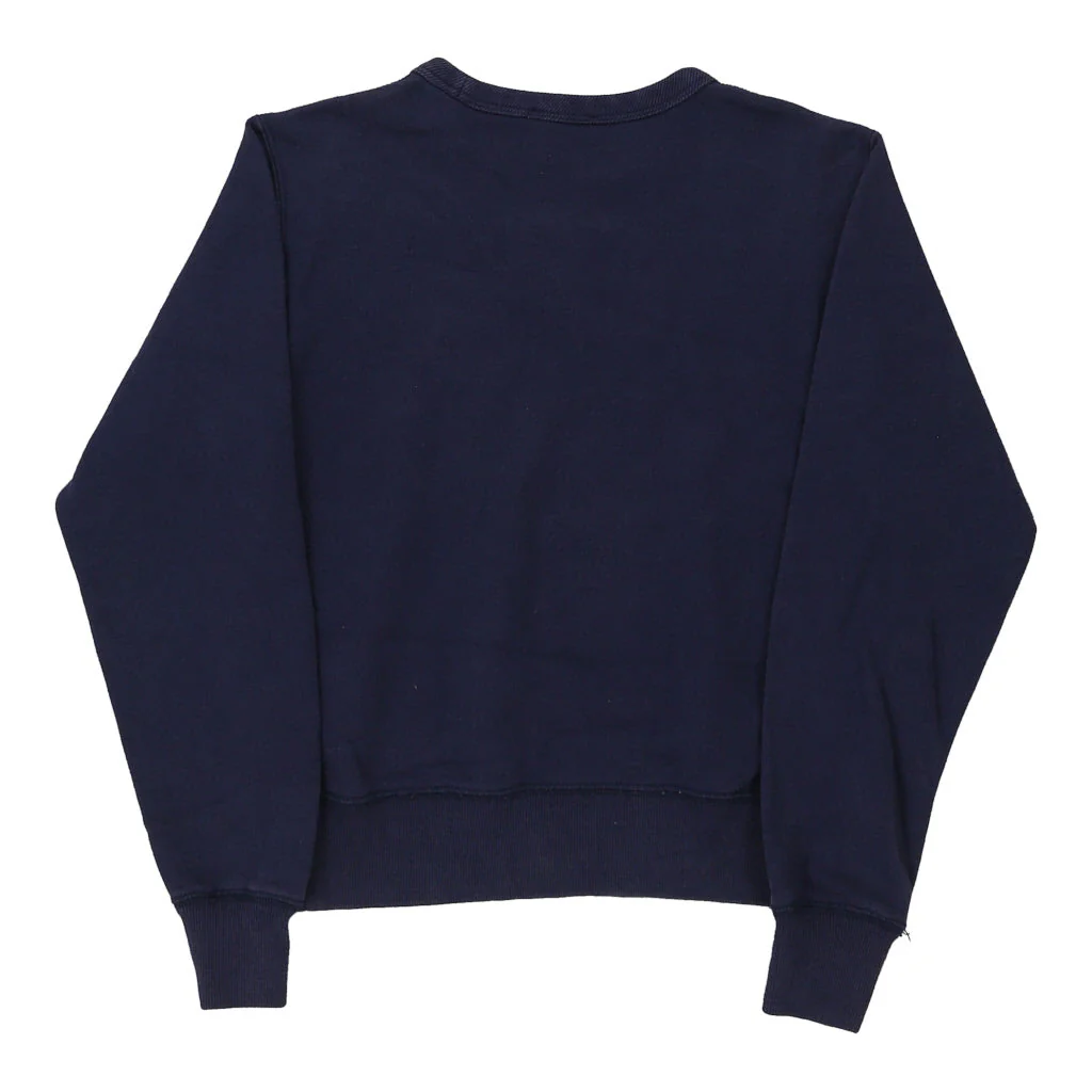 Age 8-9 Ralph Lauren Sweatshirt - XS Navy Cotton - Image 2